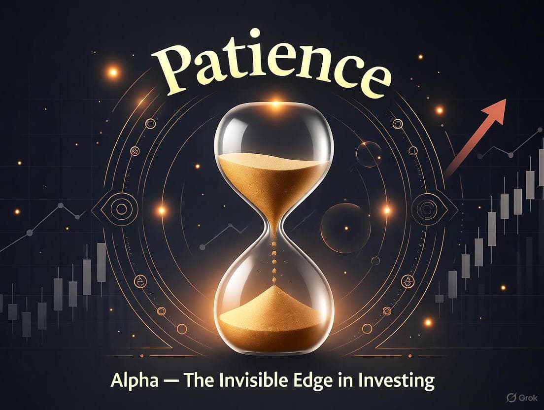 Patience as Alpha — The Invisible Edge in Investing